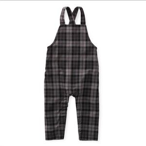 Tea Collection Plaid Overalls